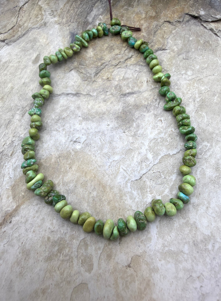 RARE Sonoran Gold Turquoise (Mex) 4-5mm Nugget Beads 9.5