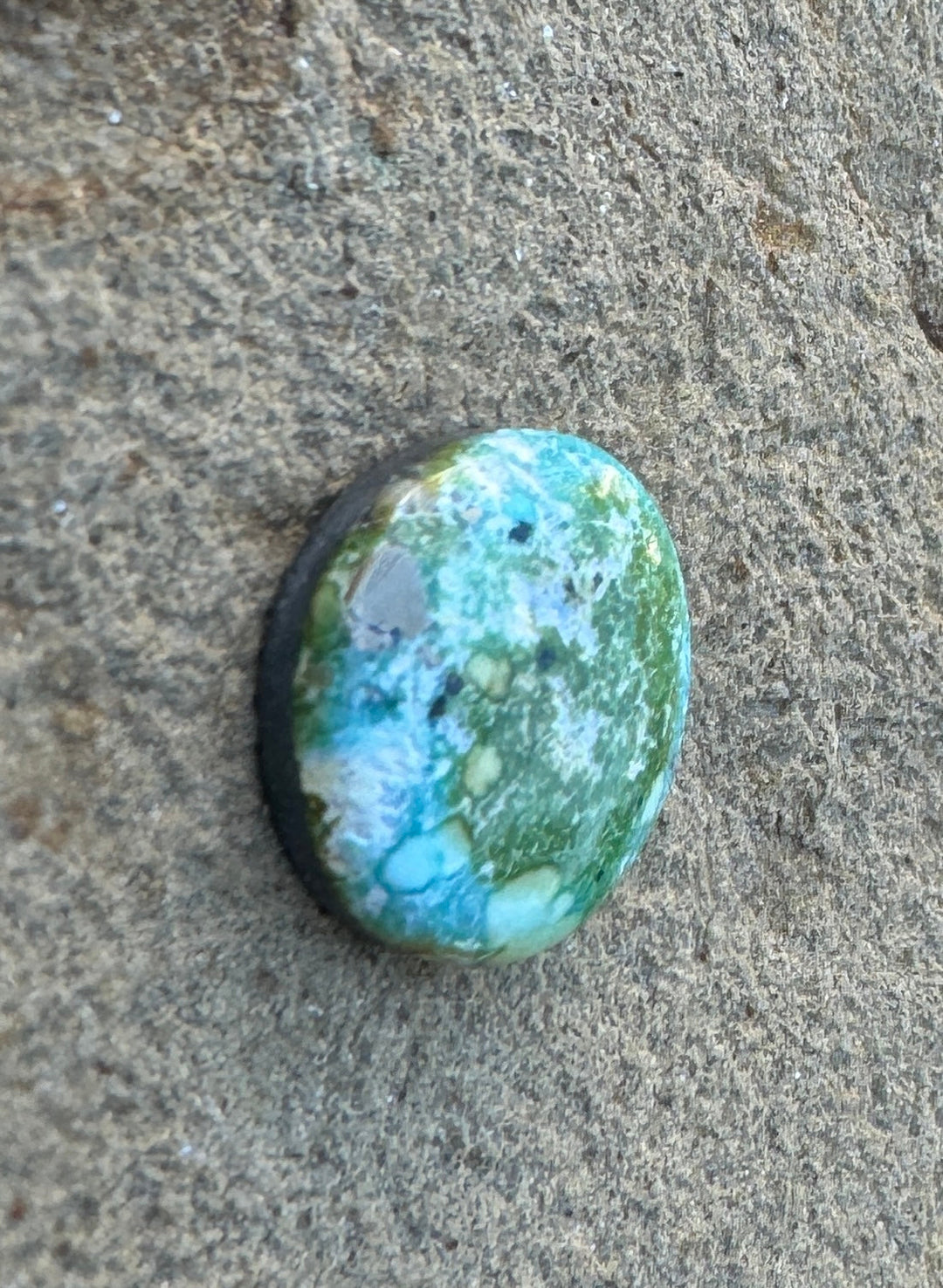 RARE Sonoran Gold Turquoise (Mex) Cabochon 16mm - Turquoise