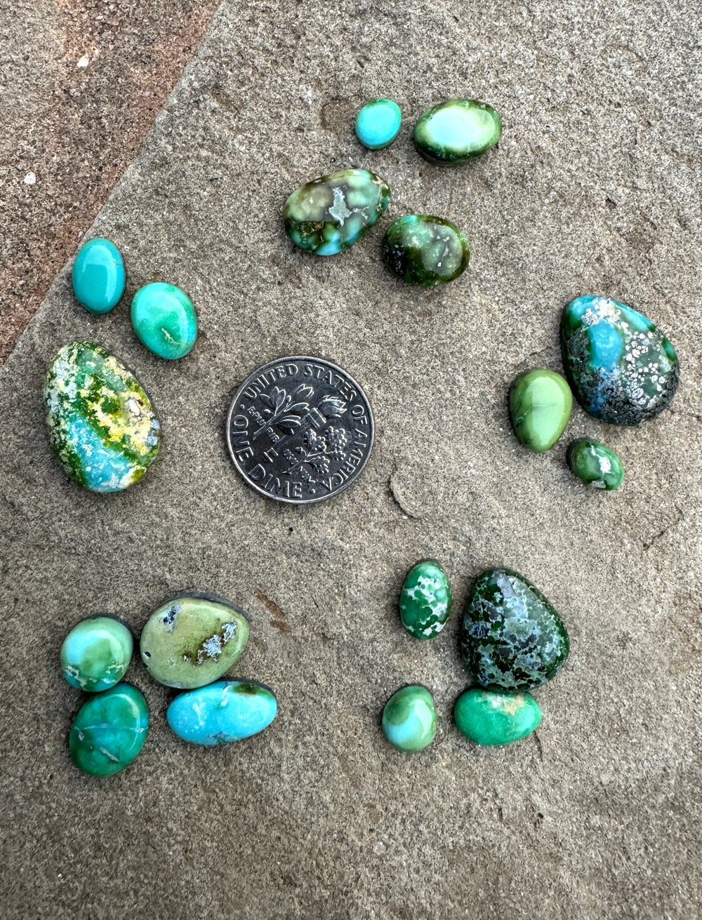 RARE Sonoran Gold Turquoise (Mex) Mini Cabochons (Select