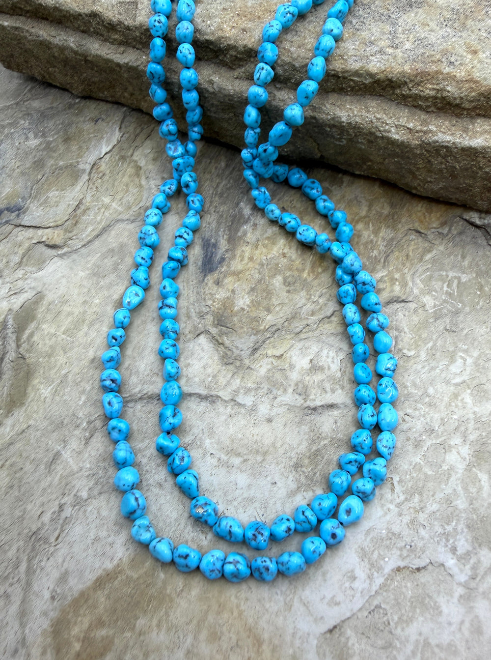 RARE Spider Web Sleeping Beauty Turquoise (AZ) 4mm Rounded