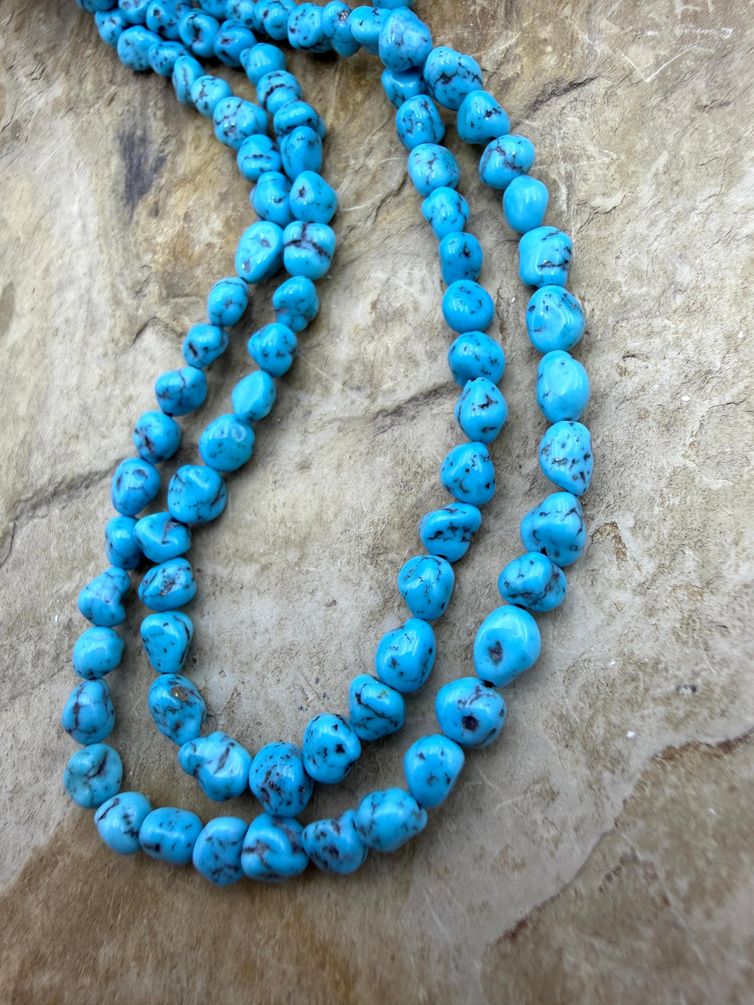 RARE Spider Web Sleeping Beauty Turquoise (AZ) 4mm Rounded