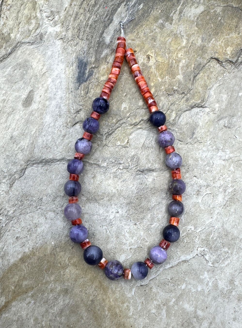 RARE Utah Tiffany Stone and Spiny Oyster Designer Bead