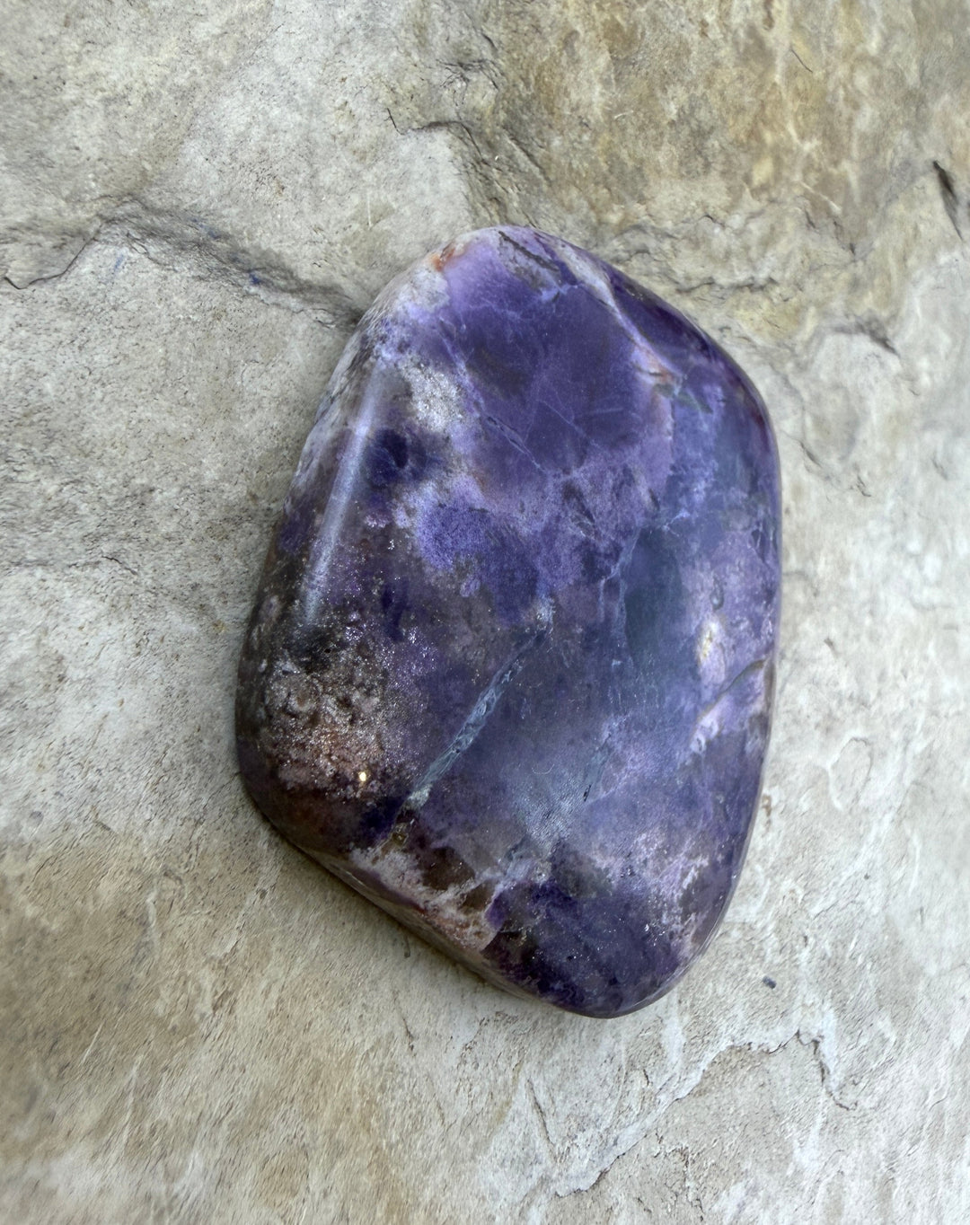 RARE Utah Tiffany Stone Freeform Cabochon 32x39mm - Tiffany