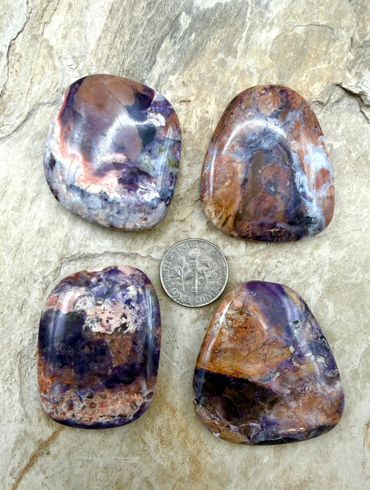 RARE Utah Tiffany Stone Freeform Cabochons 35x40mm