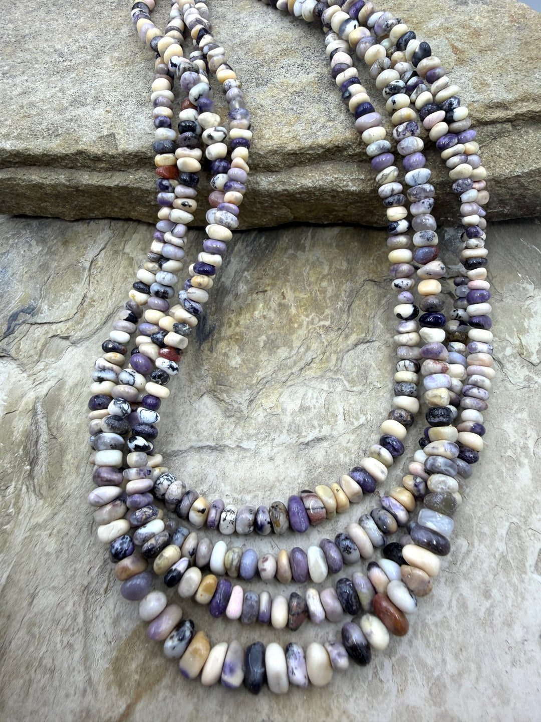 RARE Utah Tiffany Stone Graduated Nugget Beads 4-6mm 16