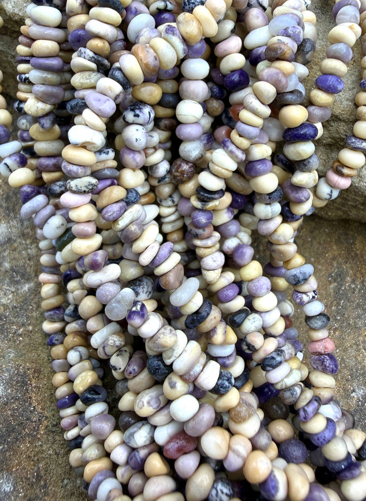 RARE Utah Tiffany Stone Small Nugget Beads 3-4mm ONE 16
