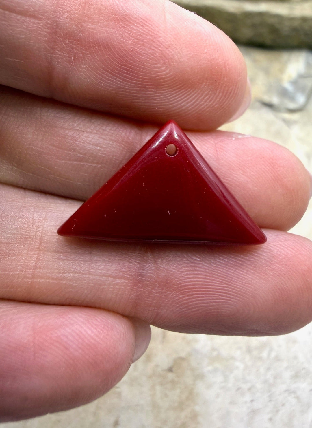 Rosarita Focal Pendant Bead 14x24mm - Rosarita