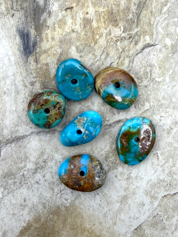 Royston Turquoise (Nevada) Large Hole Bead Sets