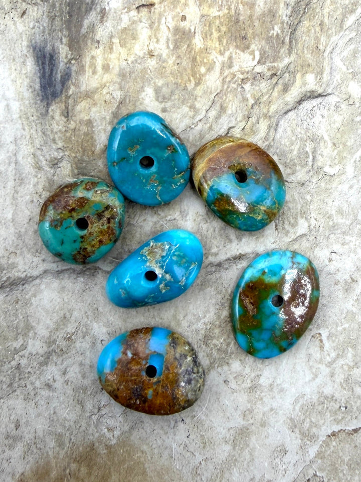 Royston Turquoise (Nevada) Large Hole Bead Sets
