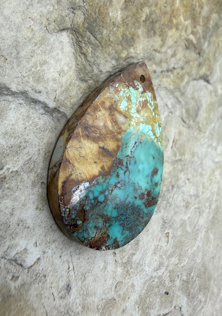 Royston Turquoise (NV) Focal Pedant 23x33mm - Turquoise