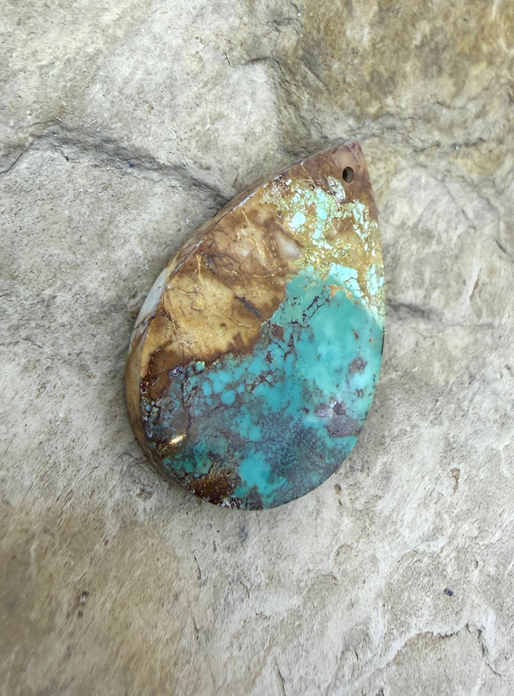 Royston Turquoise (NV) Focal Pedant 23x33mm - Turquoise