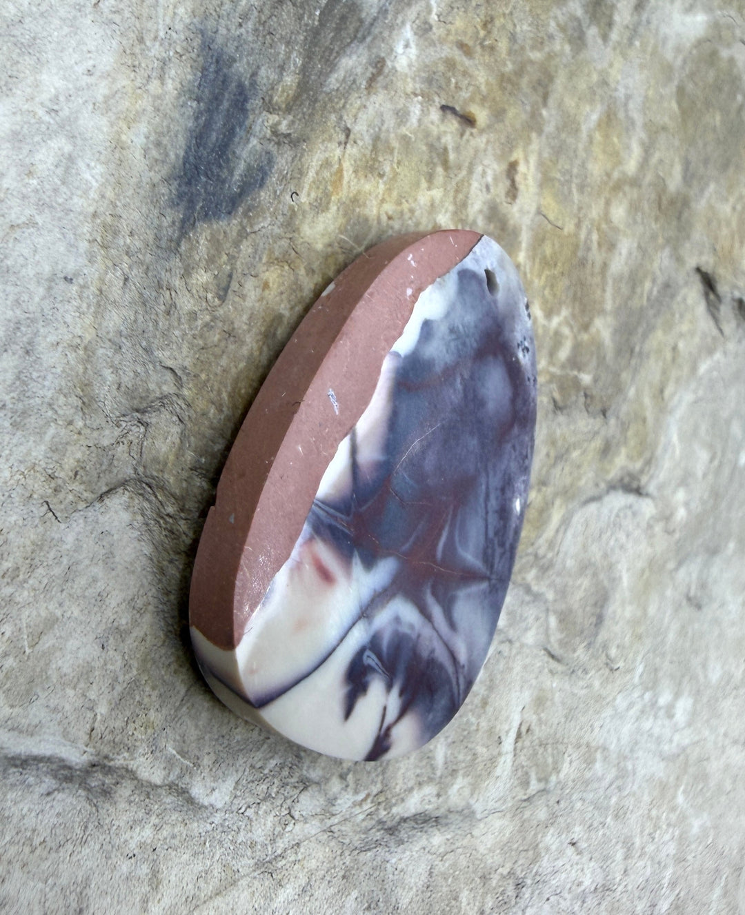 Sci-Fi Jasper (Mexico) Focal Penadnt Bead 19x29mm - Sci-Fi