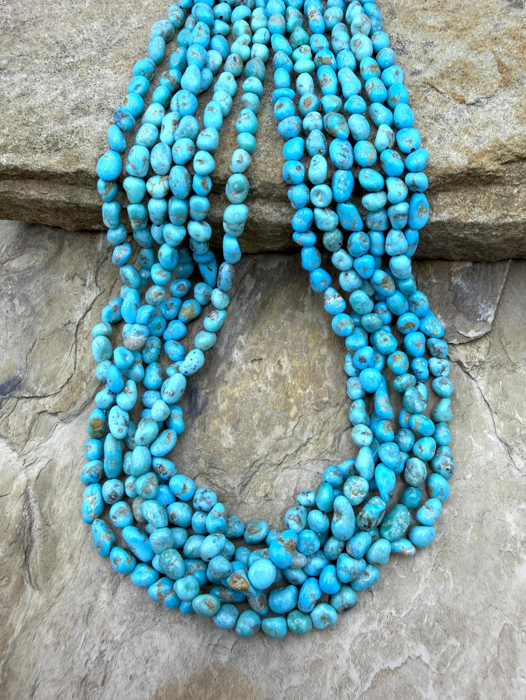 Sierra Bella Turquoise (Sonora Mexico) Nugget beads