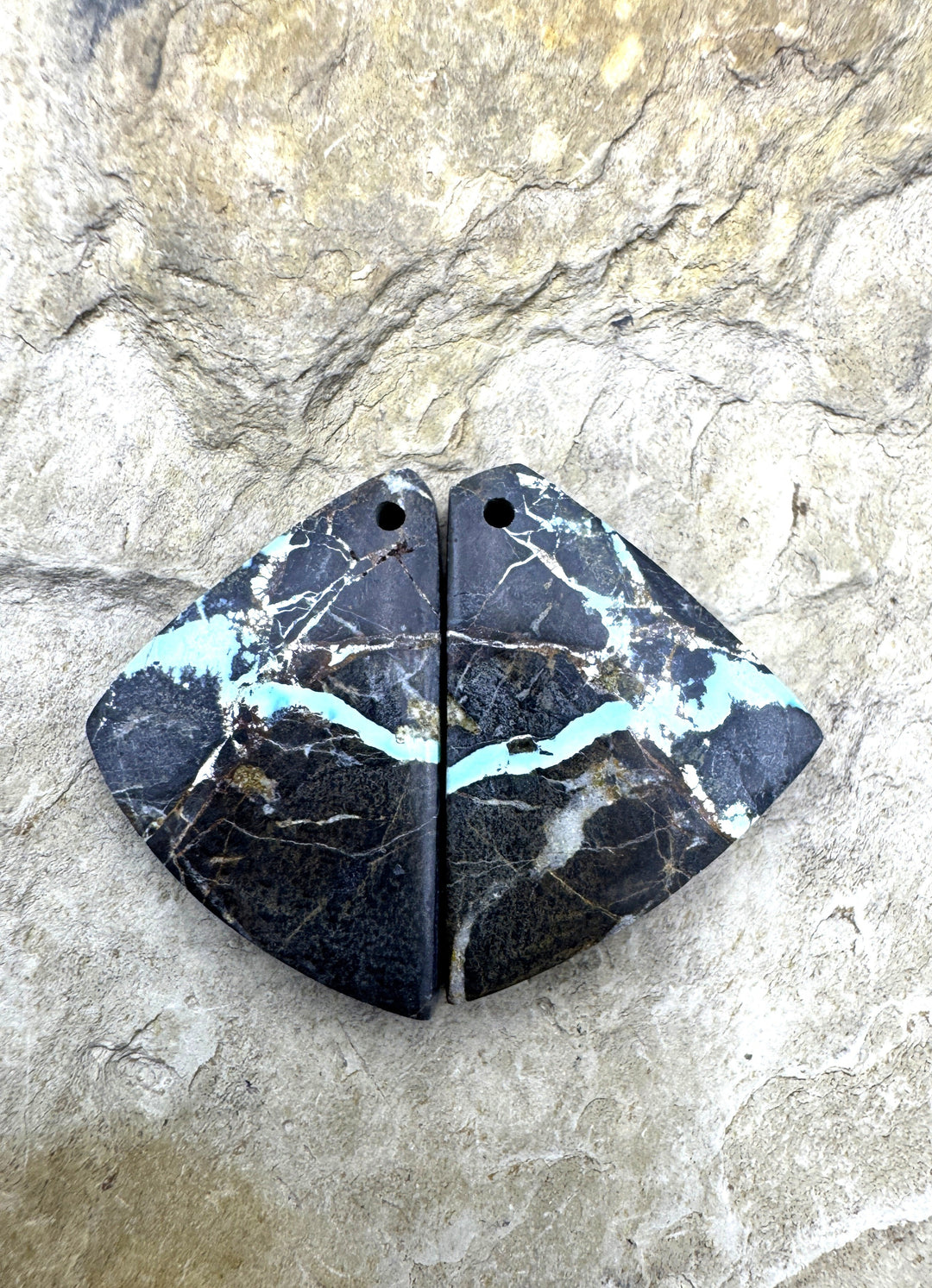 Sierra Nevada Ribbon Turquoise (Nevada) Matching Earring