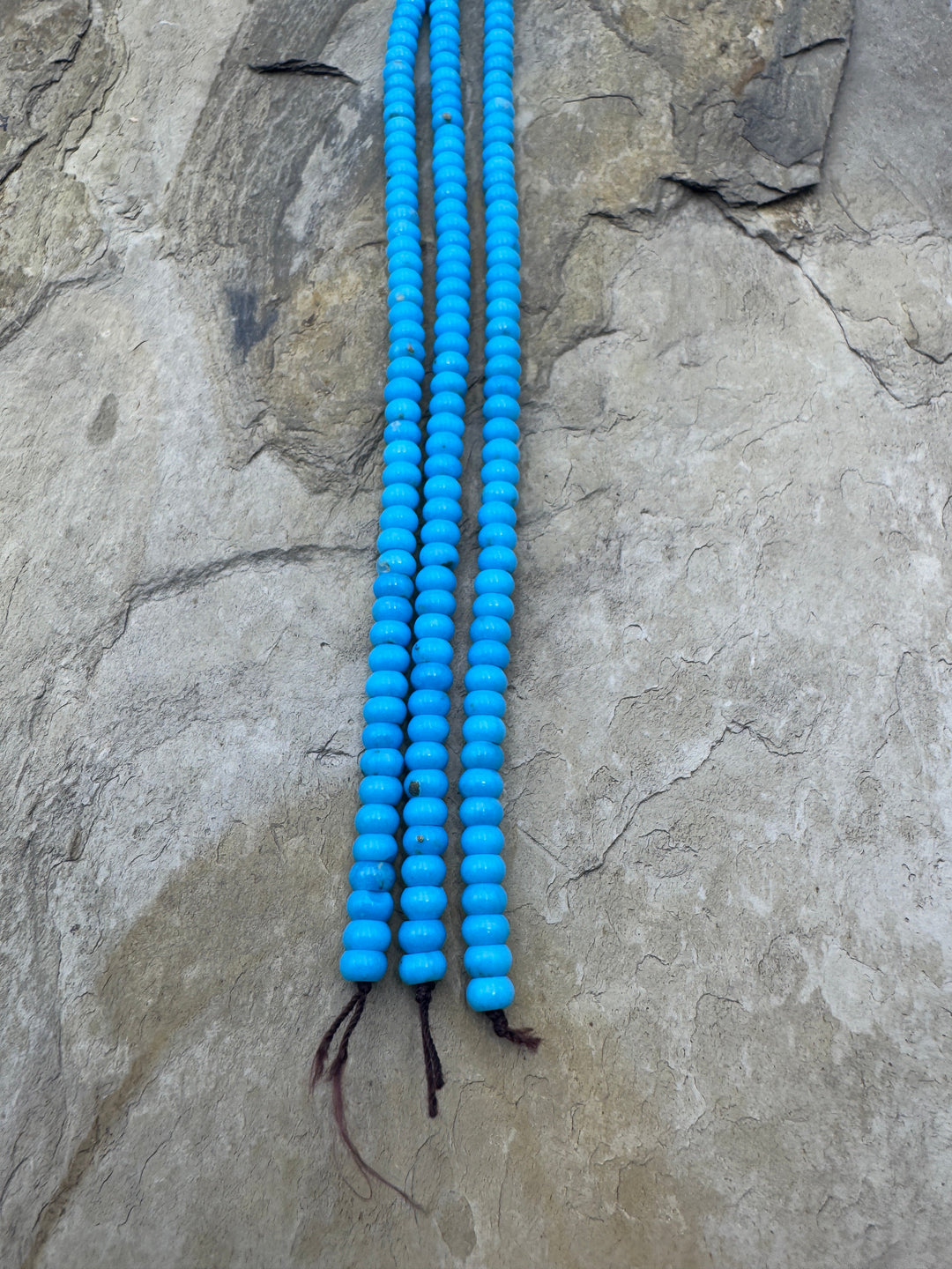 Sleeping Beauty Turquoise (AZ) 2x4mm Rondelle Beads 6 inch