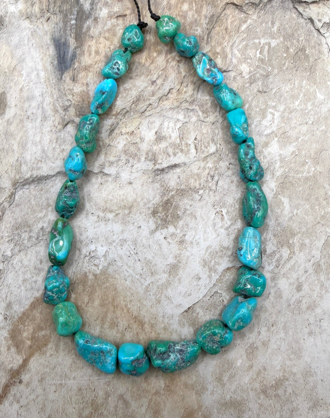 Sonora Mountain Turquoise (Mexico) Nugget Beads 6x6-8x12mm