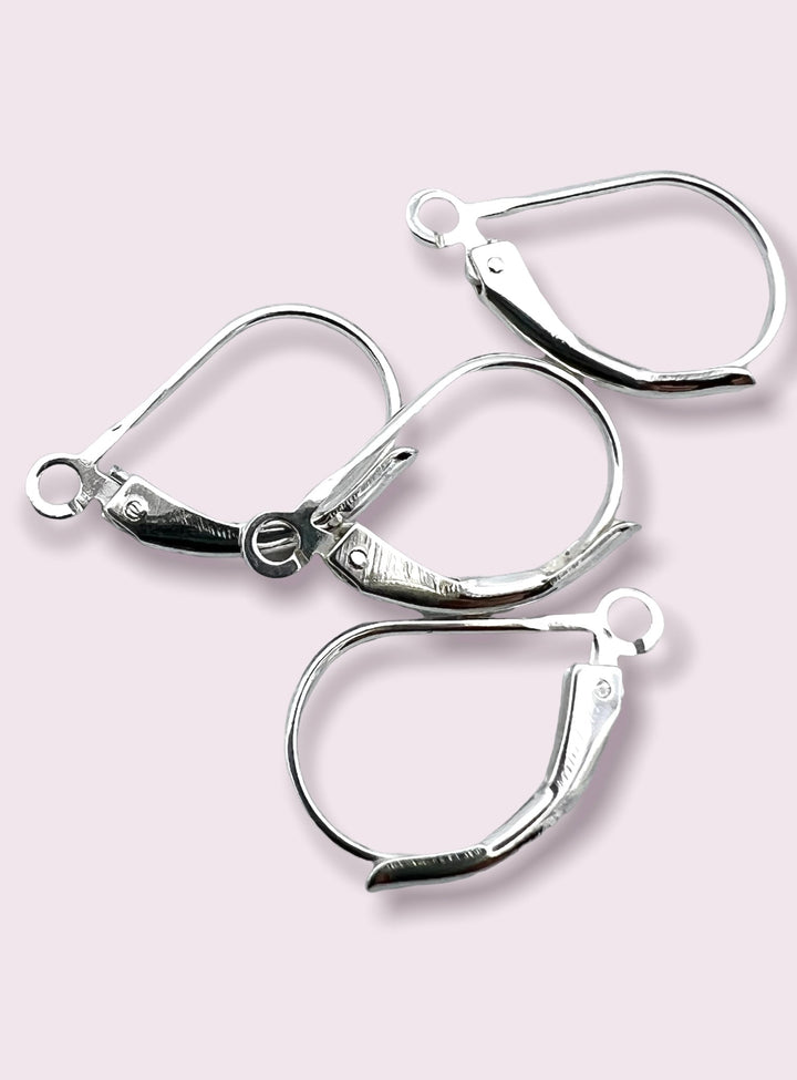 Sterling Silver Earring Lever Backs (Package of 6) Earring