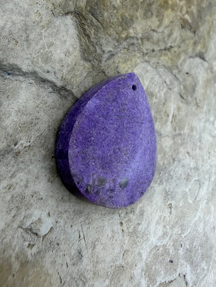 Stichite/Atlantisite (Australia) Focal Pendant Bead 21x24mm