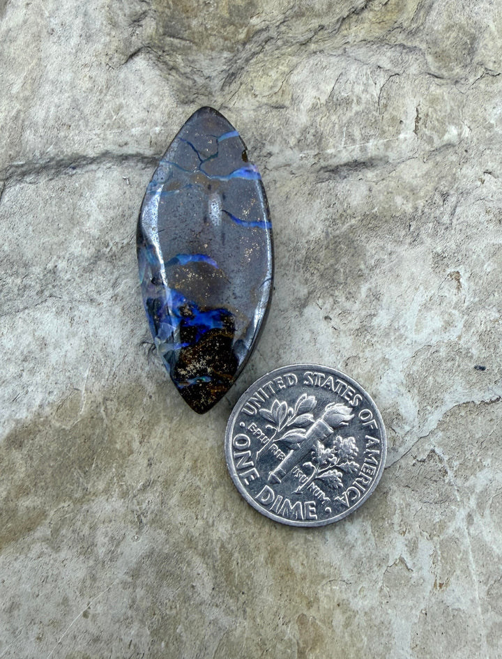 Top Quality Boulder Opal (Australia) Focal Pendant Bead