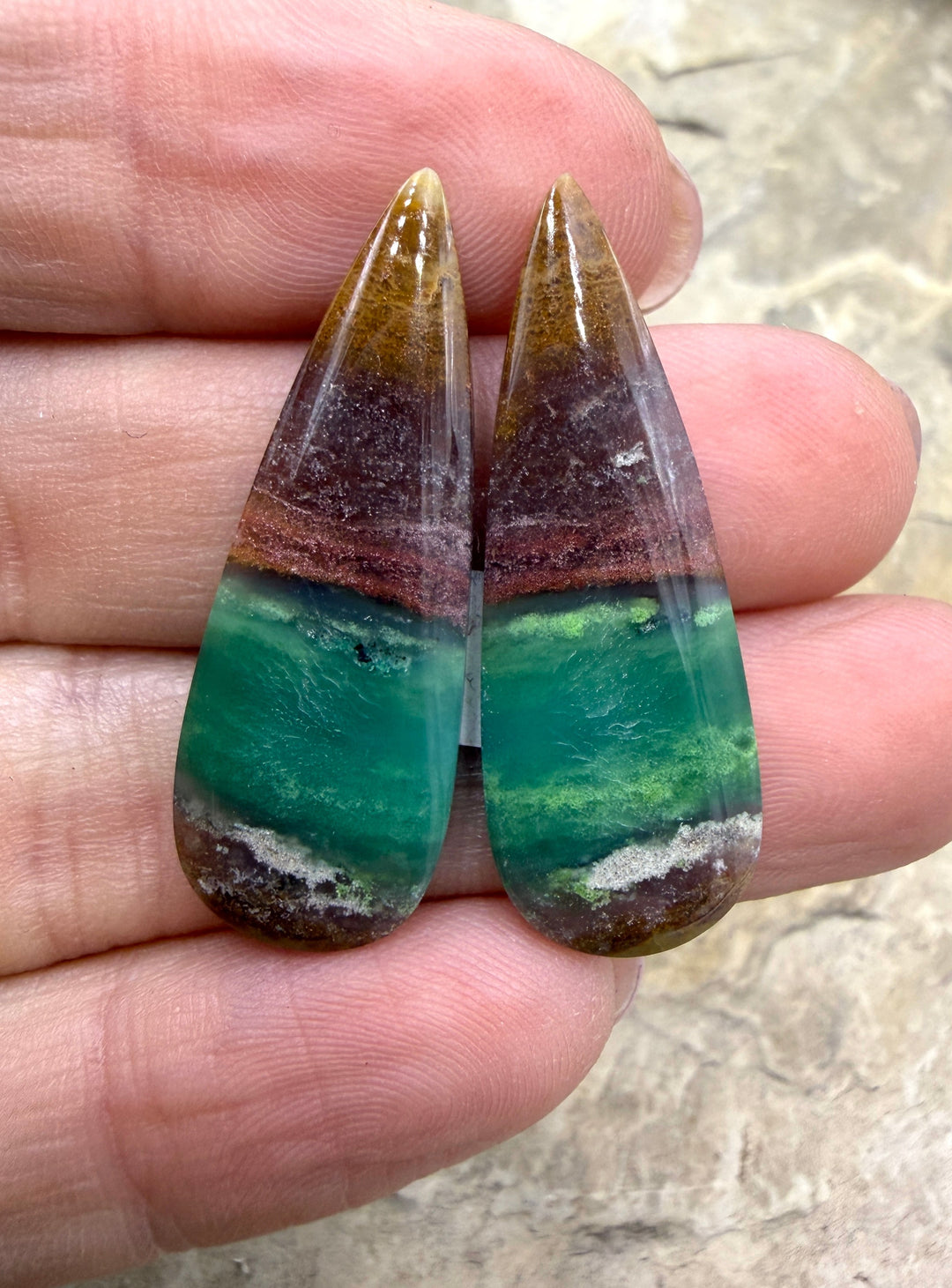 Top Quality Peruvian Blue Opal (Peru) Designer Freeform
