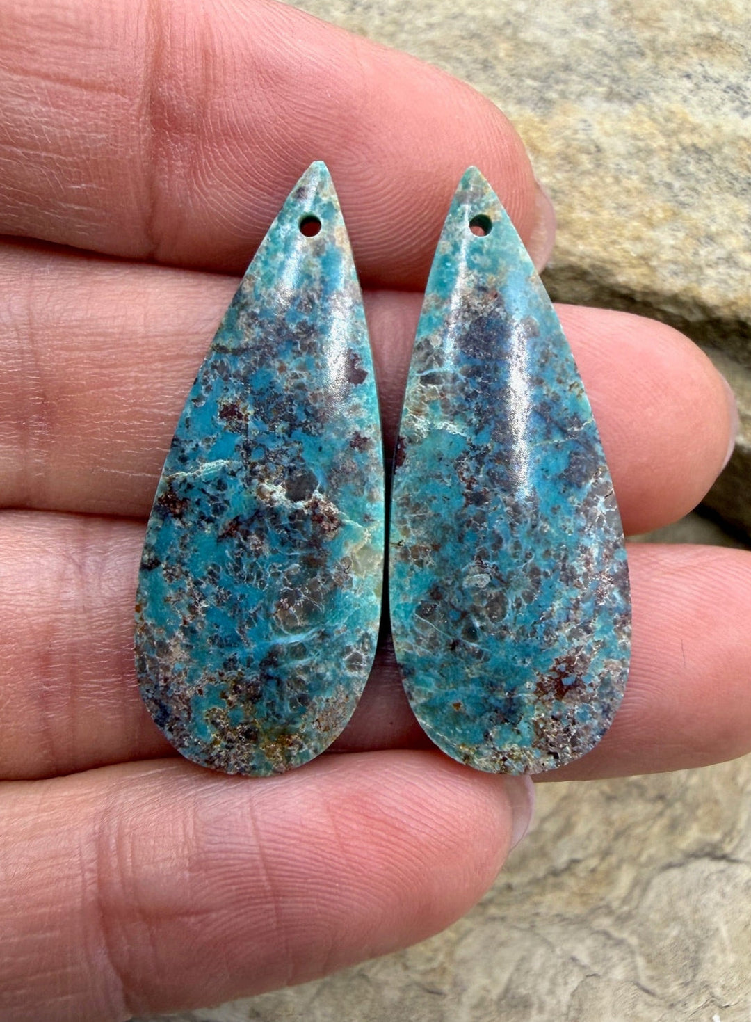 Turquoise Mountain Turquoise (Arizona) Matching Earring