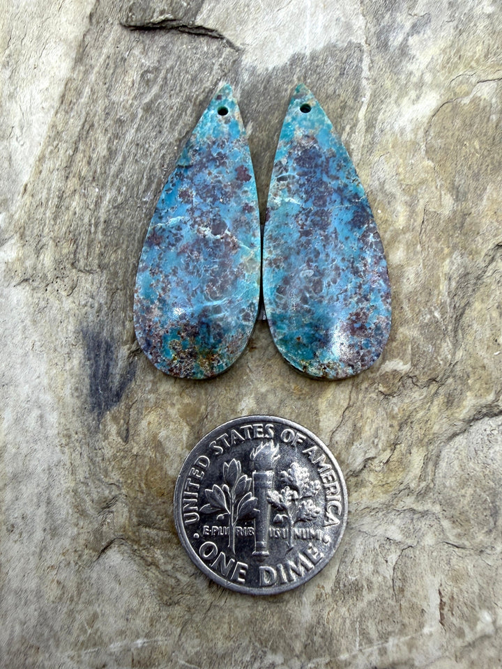 Turquoise Mountain Turquoise (Arizona) Matching Earring