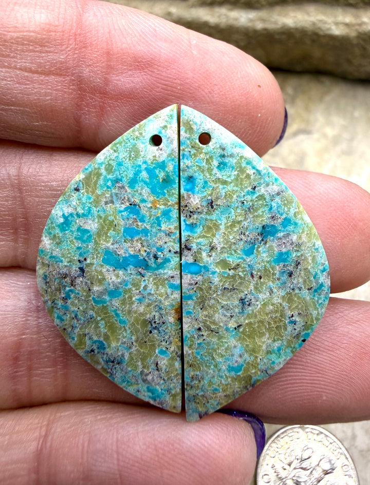Turquoise Mountain Turquoise (Arizona) Matching Earring