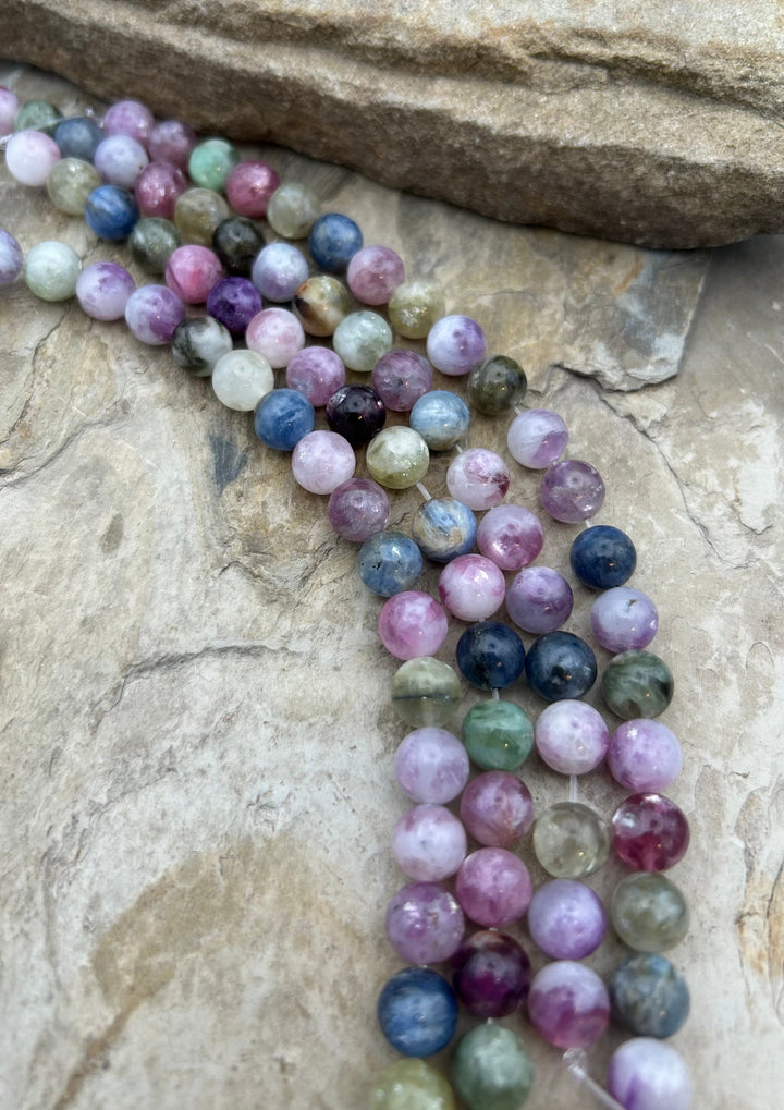 Unicorn Stone (Madagascar) Round Beads 10mm 7.5 Inch