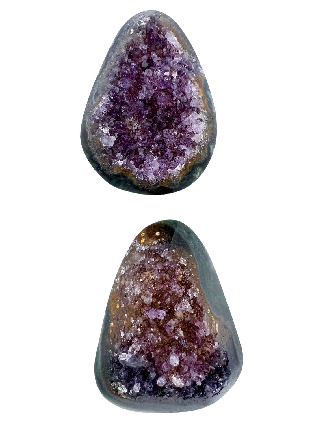 Natural amethyst druzy big designer cabochons (select 1